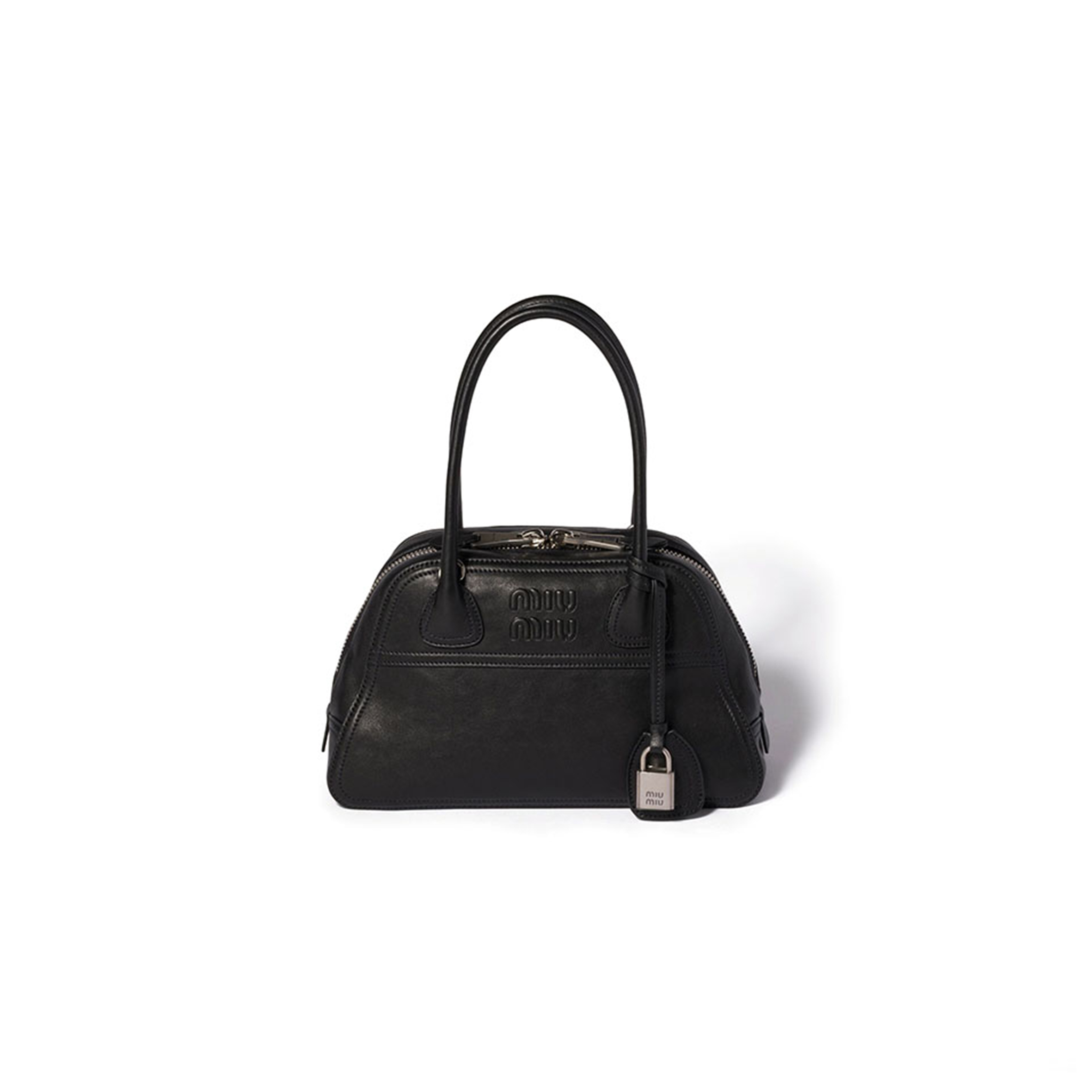 MIU MIU VIVANT NAPPA LEATHER BAG 5BB200 (28*17*9.5cm)